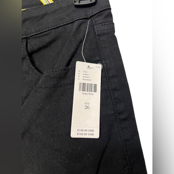 Anthropologie Maeve Lily Wide Leg Jean Black Size 26 - Picture 3 of 8